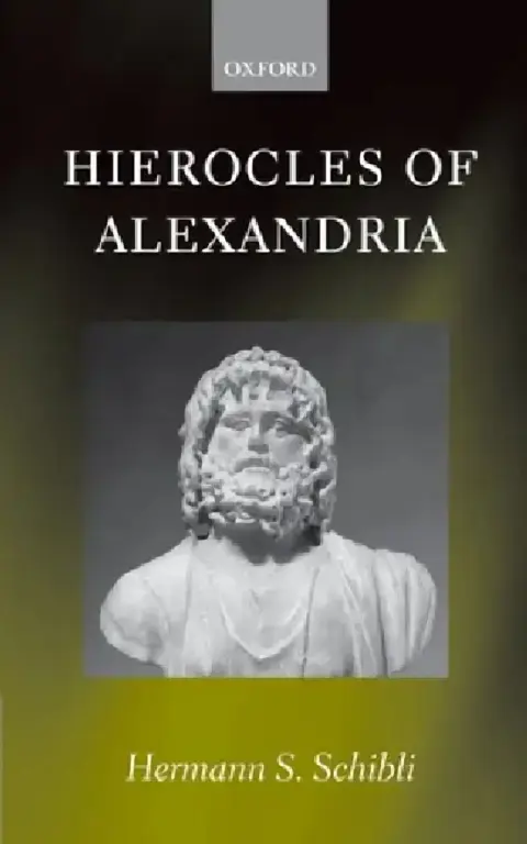 Cover of Hierocles of Alexandria