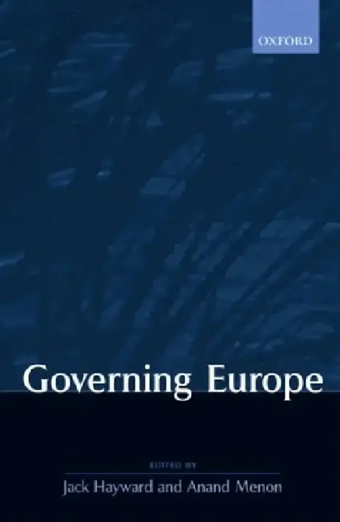 Cover of Governing Europe