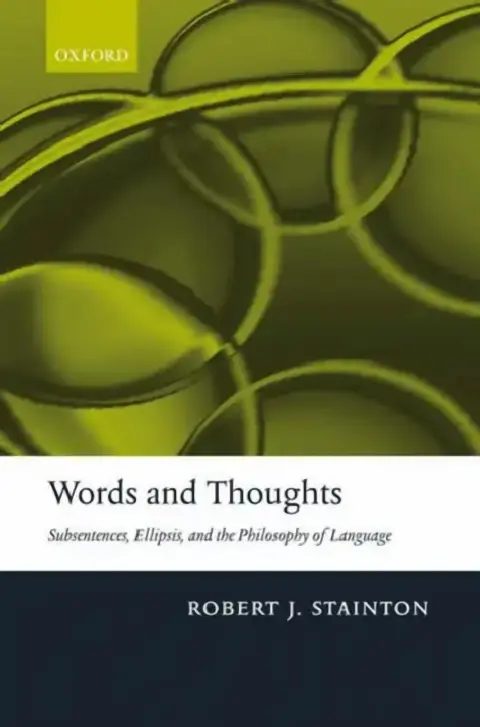 Cover of Words and Thoughts