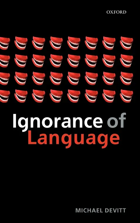 Cover of Ignorance of Language