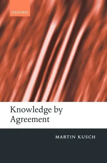 Cover of Knowledge by Agreement