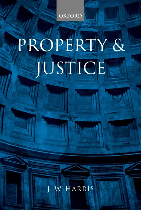 Cover of Property and Justice