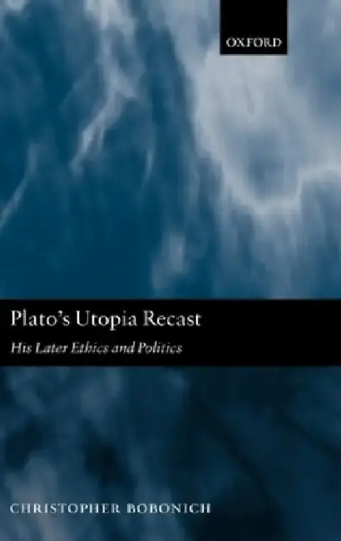 Cover of Plato's Utopia Recast