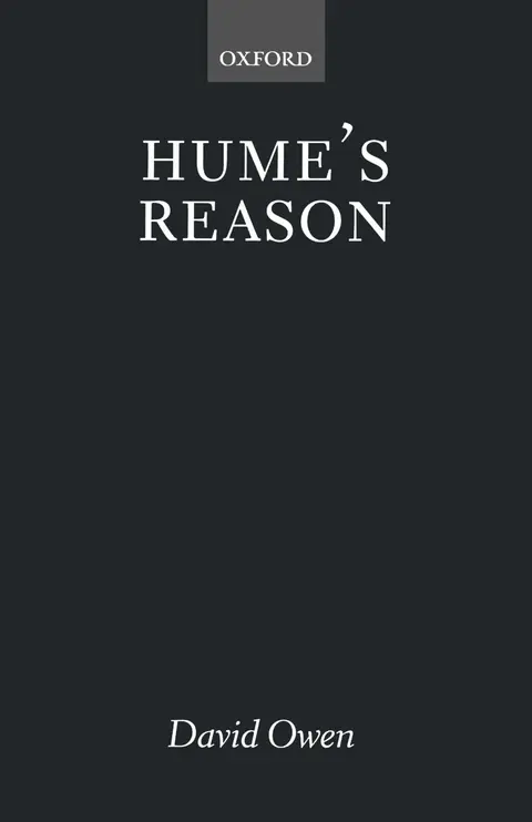 Cover of Hume's Reason