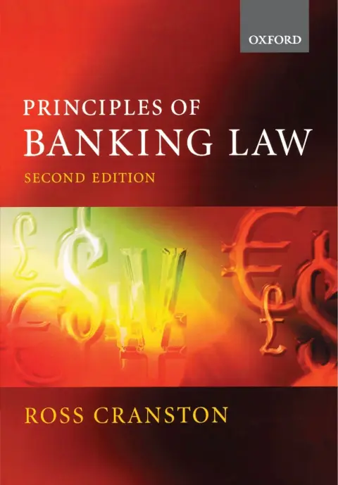 Cover of Principles of Banking Law