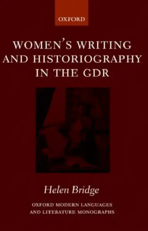 Cover of Women's Writing and Historiography in the Gdr