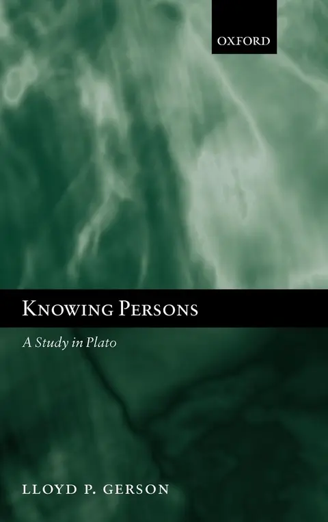 Cover of Knowing Persons