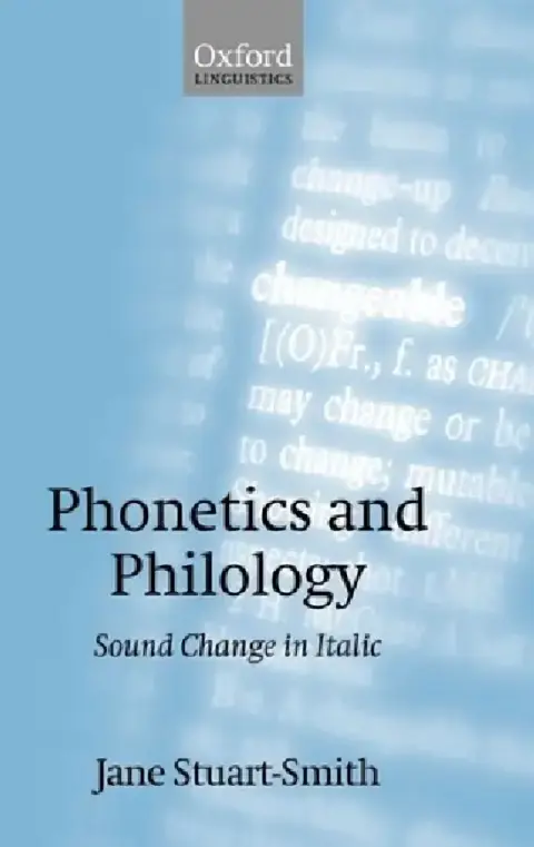 Cover of Phonetics and Philology