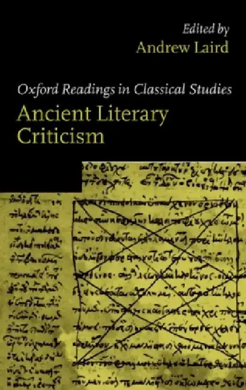 Cover of Ancient Literary Criticism