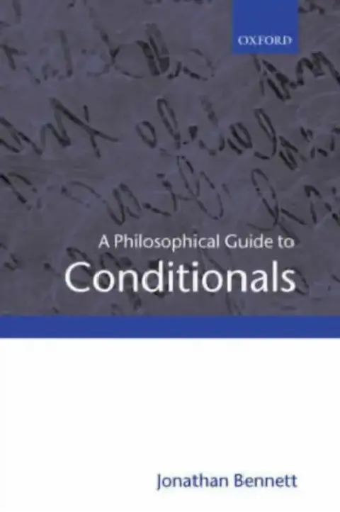 Cover of A Philosophical Guide to Conditionals