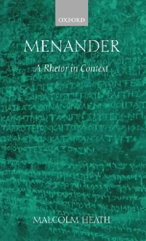 Cover of Menander