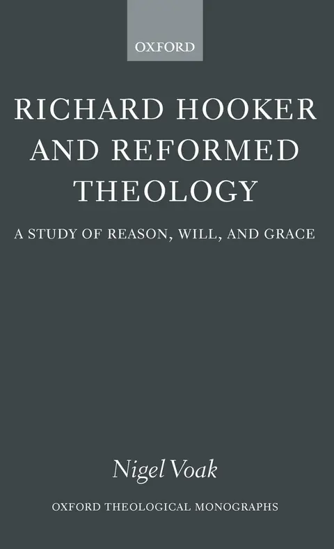 Cover of Richard Hooker and Reformed Theology