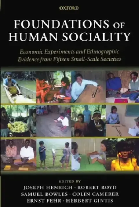 Cover of Foundations of Human Sociality