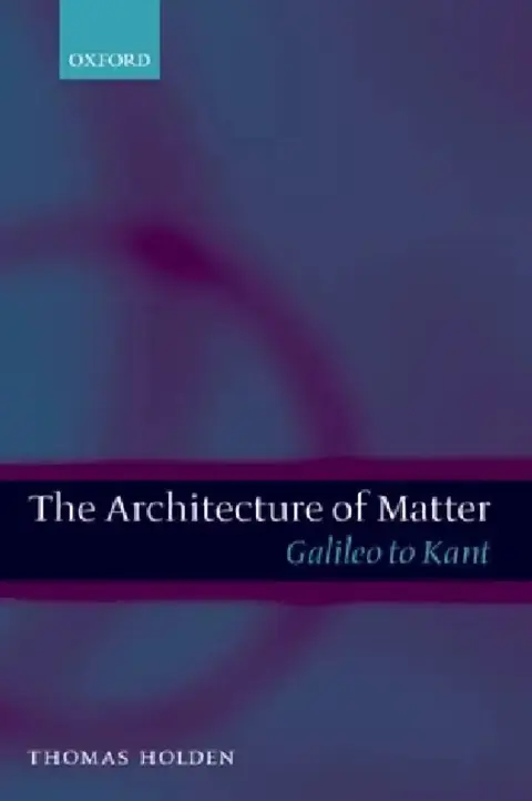 Cover of The Architecture of Matter