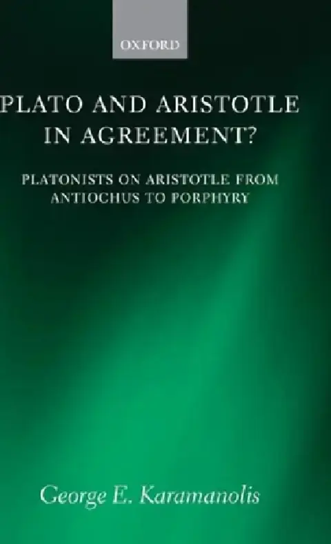 Cover of Plato and Aristotle in Agreement?