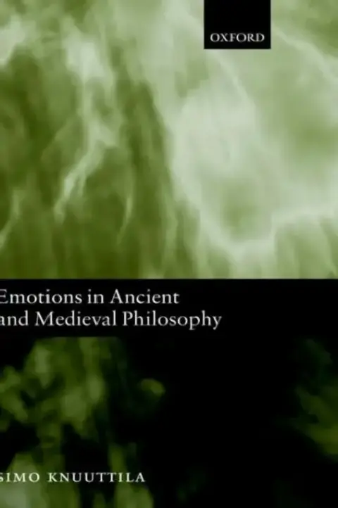 Cover of Emotions in Ancient and Medieval Philosophy