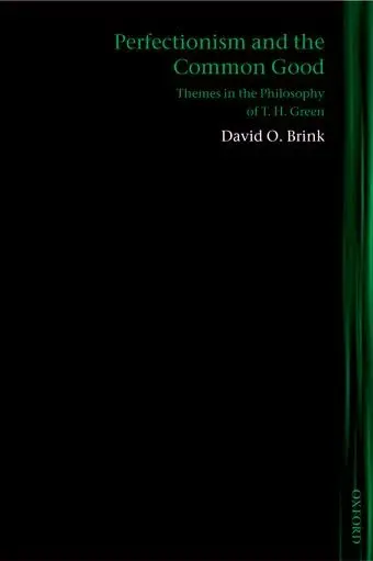 Cover of Perfectionism and the Common Good