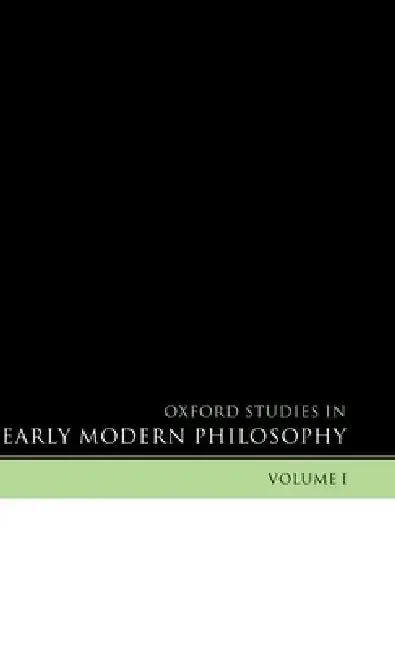 Cover of Oxford Studies in Early Modern Philosophy