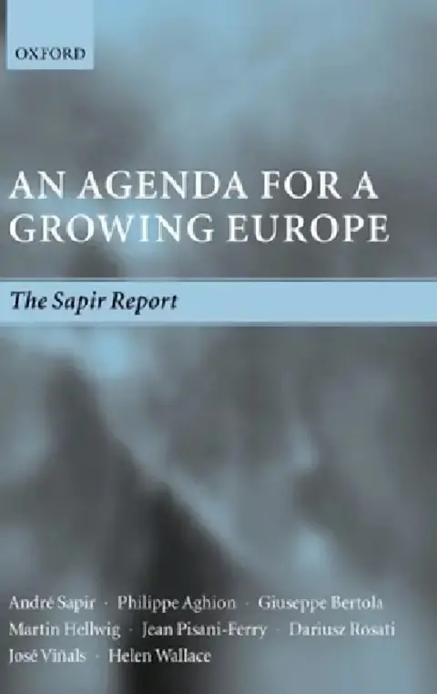 Cover of An Agenda for a Growing Europe