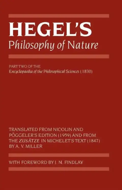 Cover of Hegel's Philosophy of Nature