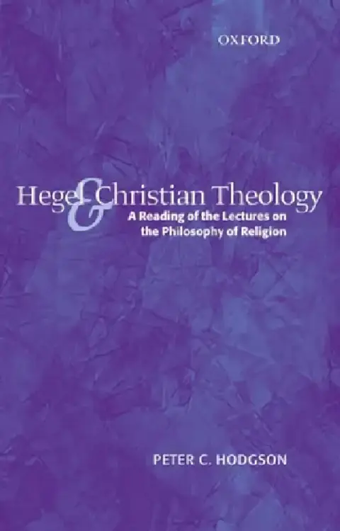 Cover of Hegel and Christian Theology