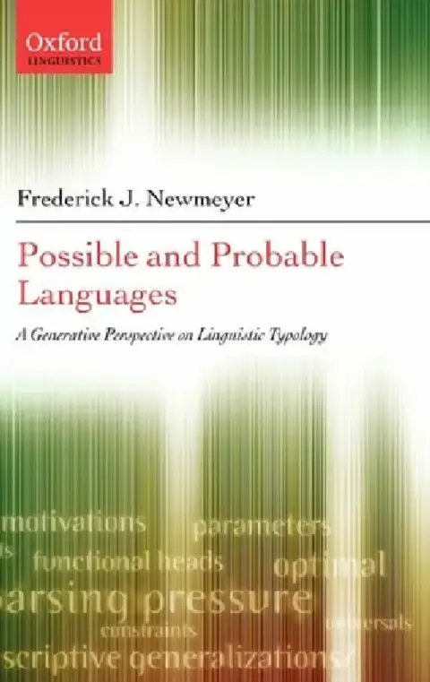 Cover of Possible and Probable Languages