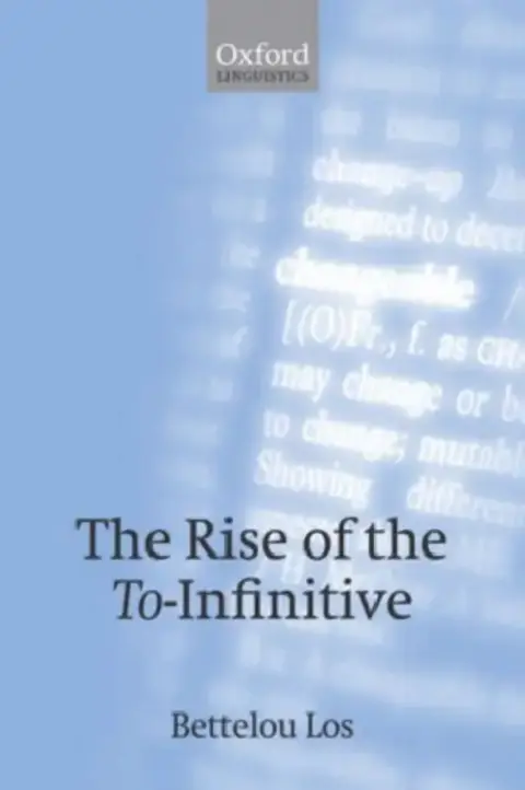 Cover of The Rise of the To-Infinitive