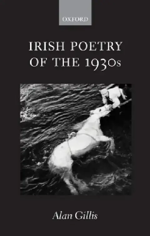 Cover of Irish Poetry of the 1930s