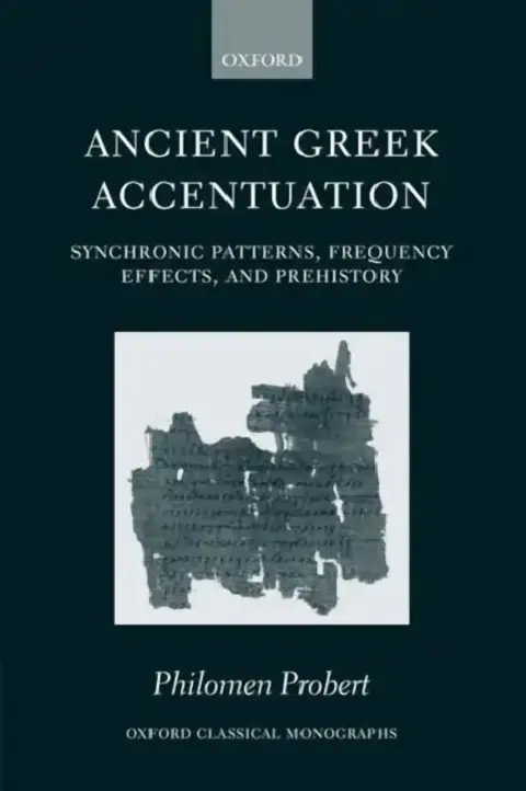 Cover of Ancient Greek Accentuation
