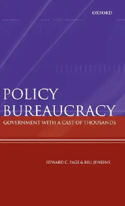 Cover of Policy Bureaucracy