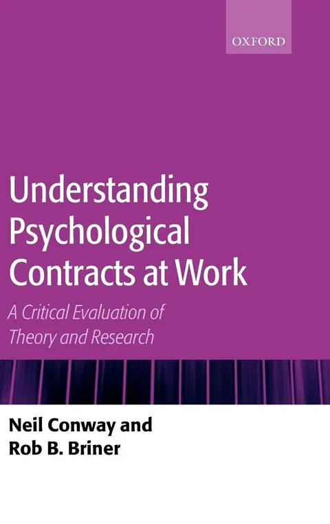 Cover of Understanding Psychological Contracts at Work