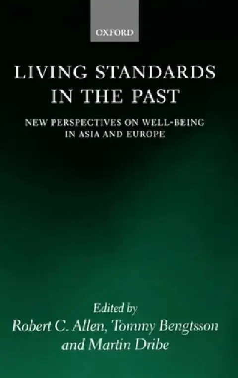 Cover of Living Standards in the Past