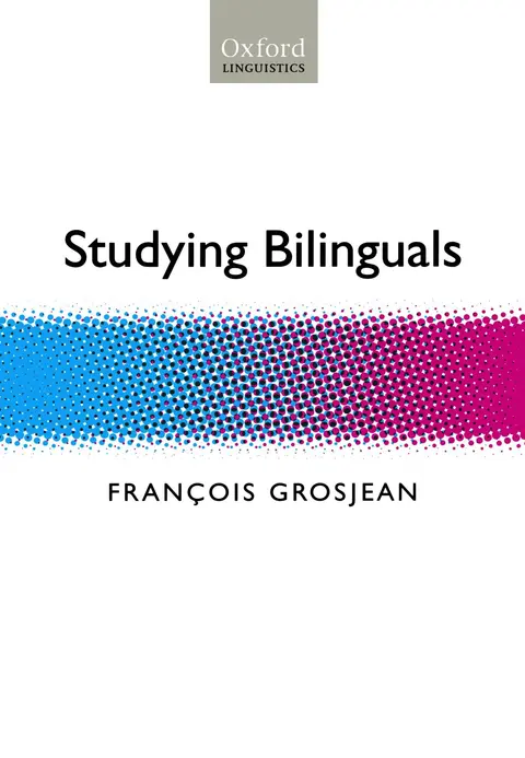 Cover of Studying Bilinguals