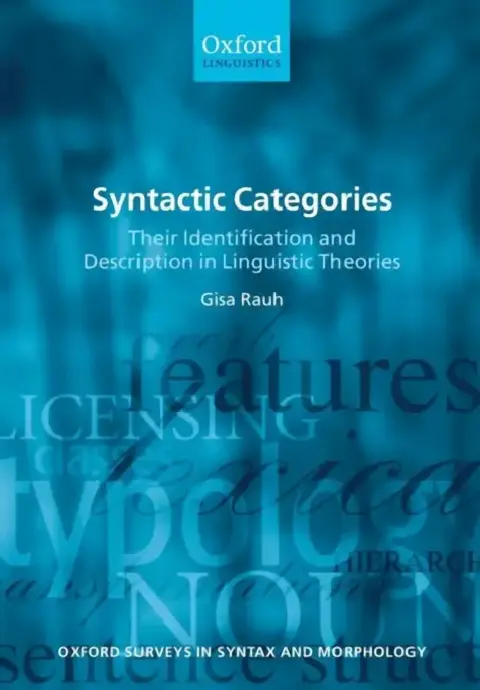 Cover of Syntactic Categories