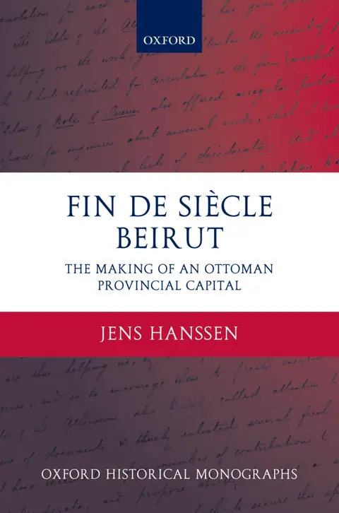 Cover of Fin De Siècle Beirut