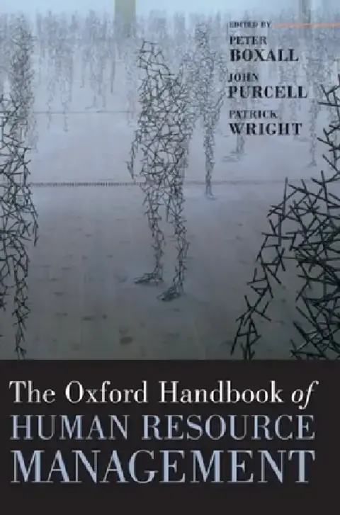 Cover of The Oxford Handbook of Human Resource Management