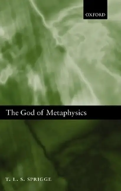Cover of The God of Metaphysics