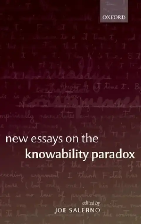 Cover of New Essays Knowability Paradox C
