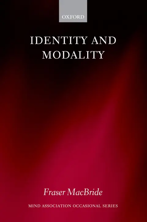 Cover of Identity and Modality