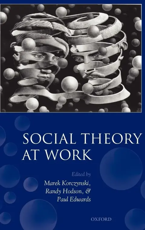 Cover of Social Theory at Work