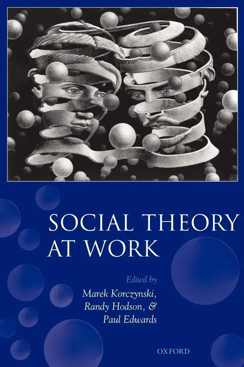Cover of Social Theory at Work