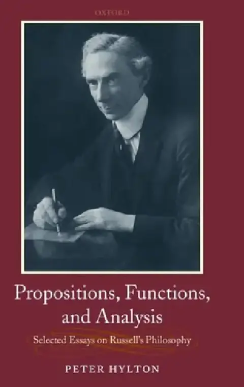 Cover of Propositions, Functions, and Analysis