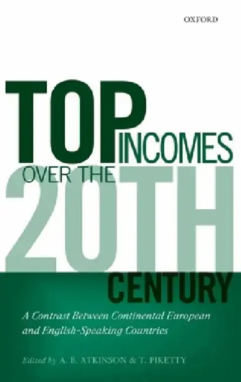 Cover of Top Incomes Over the Twentieth Century