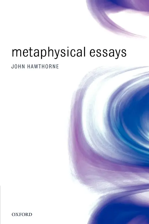 Cover of Metaphysical Essays