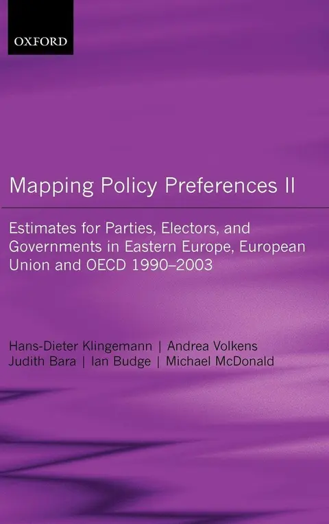 Cover of Mapping Policy Preferences II