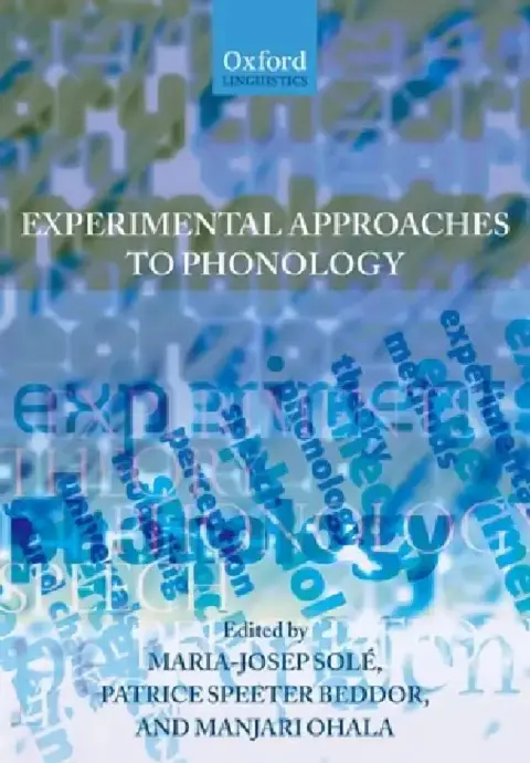 Cover of Experimental Approaches to Phonology