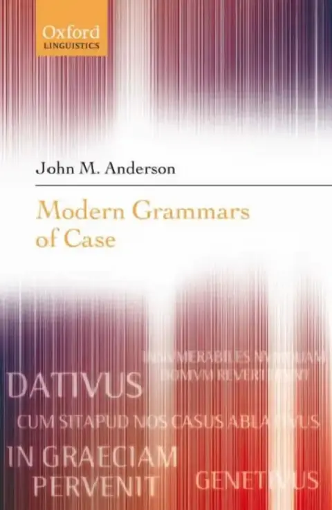 Cover of Modern Grammars of Case