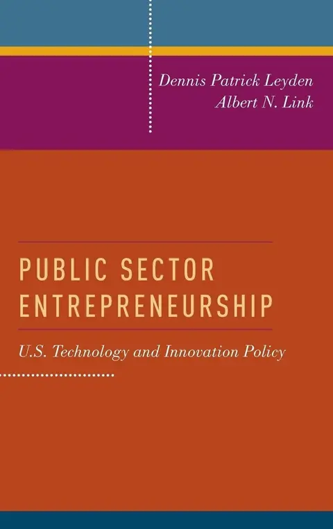 Cover of Public Sector Entrepreneurship