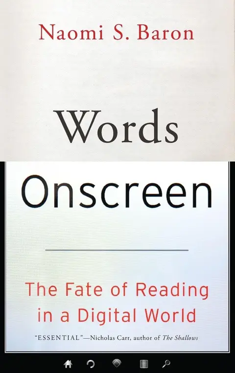 Cover of Words Onscreen