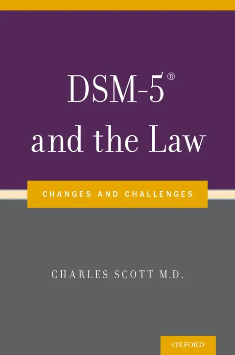 Cover of DSM-5® and the Law